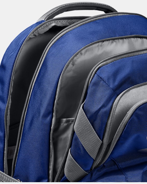 Men's UA Hustle 3.0 Backpack, Blue, pdpMainDesktop image number 1